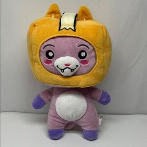 Lanky Box Singing Purple and Yellow Plush  Toy